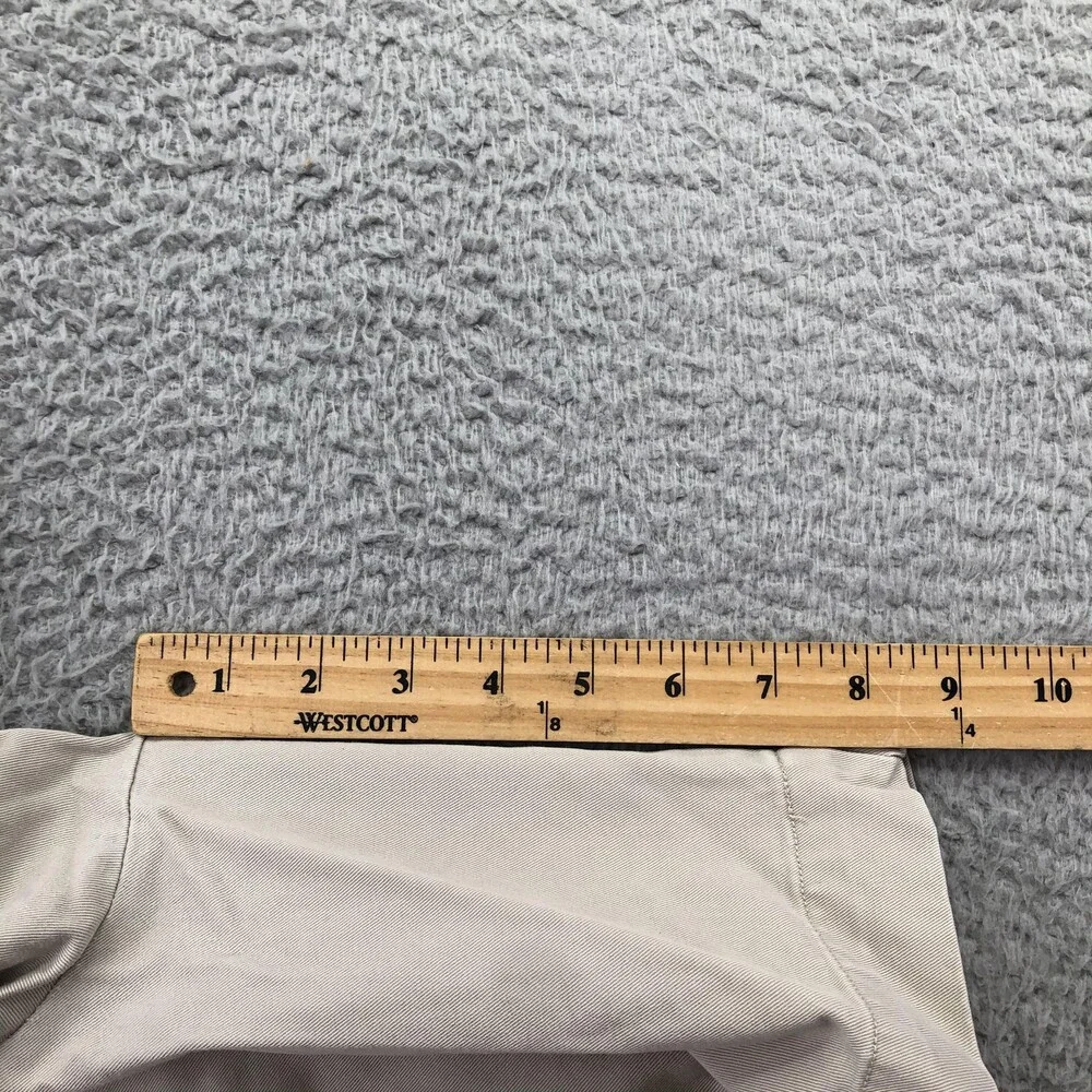 Polo Ralph Lauren Shorts Mens 34 Beige Chino Pleated 9 Inseam Classic Fit Summer
